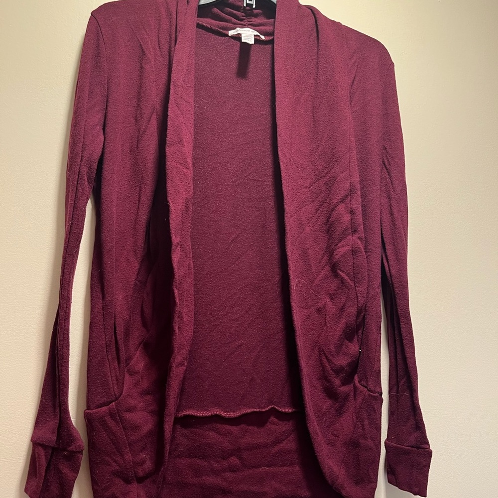 Maroon medium cardigan